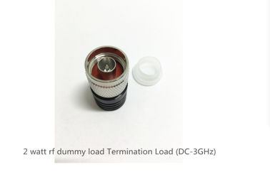 2 Watt Rf Termination Load , Coaxial Dummy Load DC-3GHz Connector 50 OHM Impedance